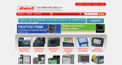Desktop Screenshot of kainos.es